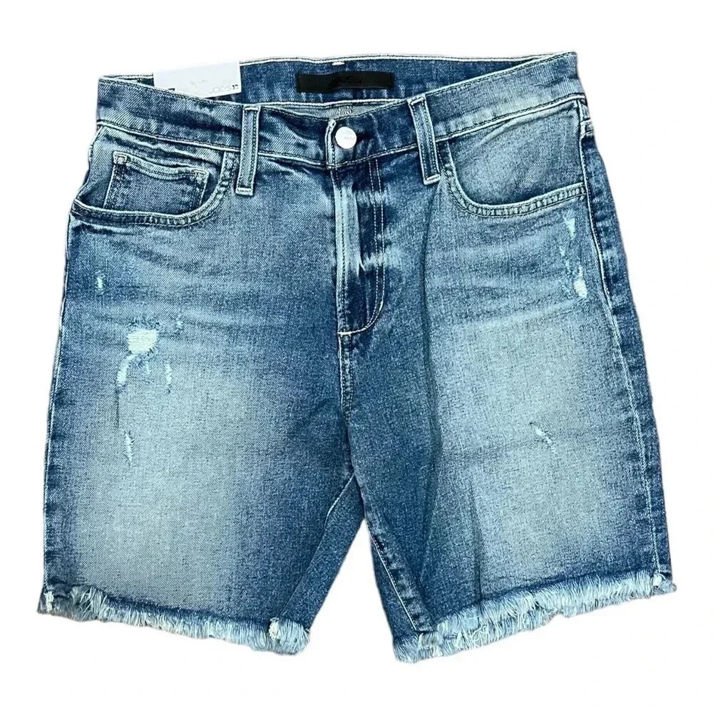 Joe’s Jeans Blue Distressed Anything But Jean Shorts 27
